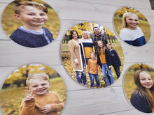 Load image into Gallery viewer, Custom Wood Photo, Round Picture Printed on Wood, Picture or Photo Printed on Wood, Wood Photo Print, Custom Wood Sign, Image on Wood,
